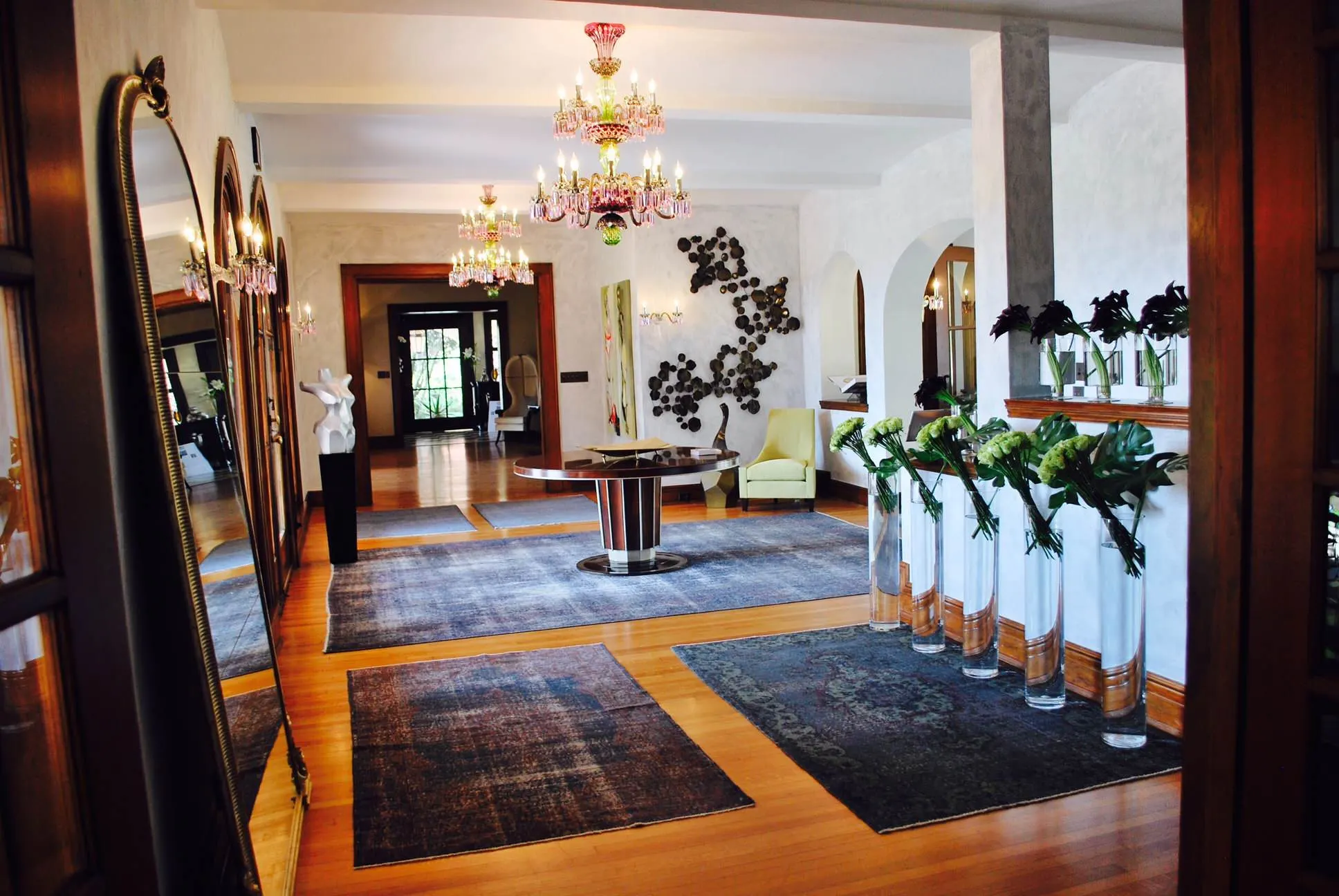 Wattles Mansion Foyer entry, photo 1