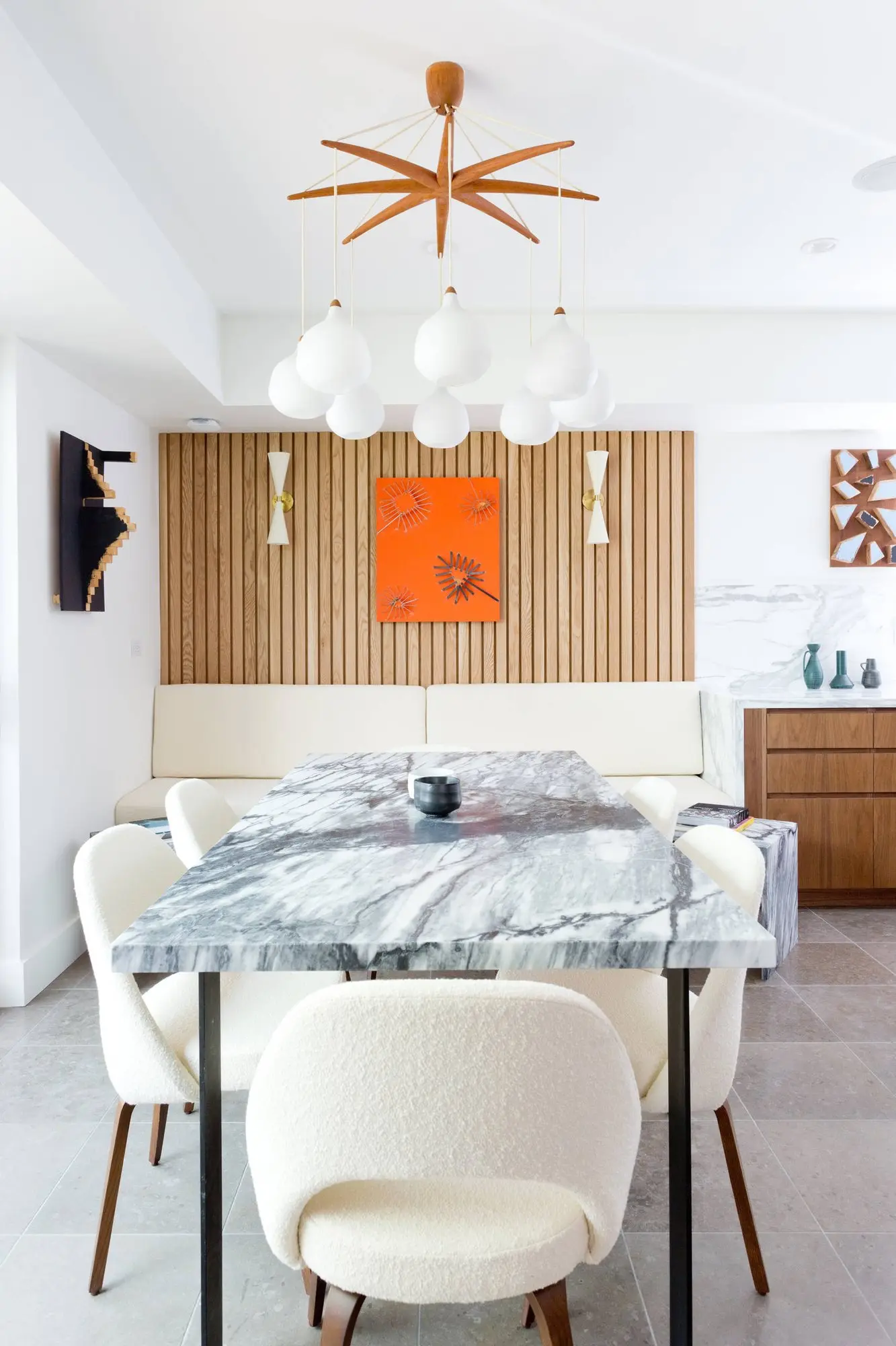 Santa Monica Contemporary Kitchen dining room, photo 4
