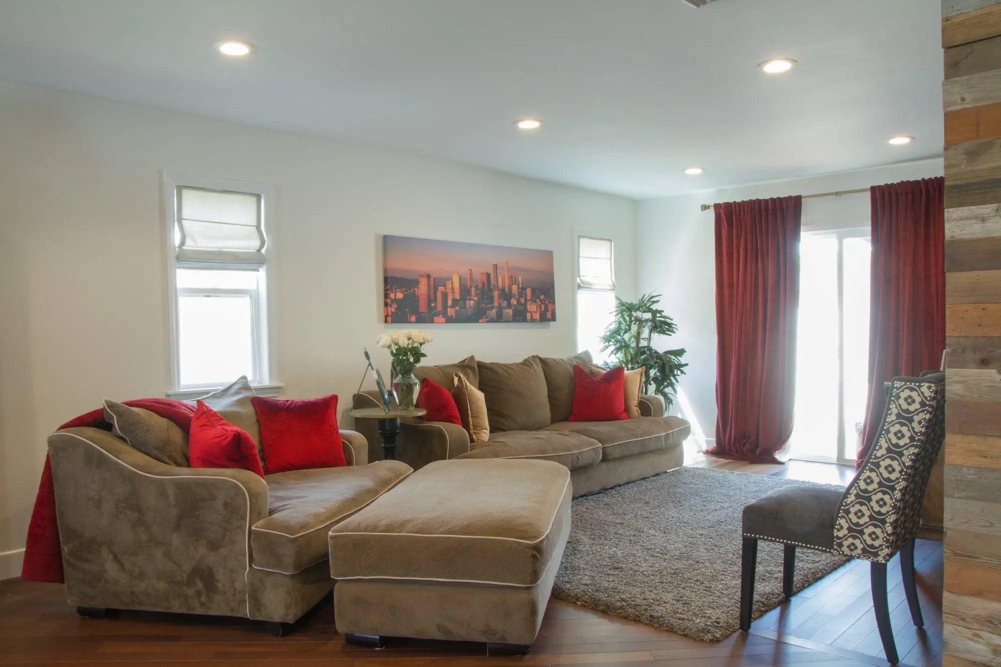 Eclectic Encino Living Room family room, photo 5