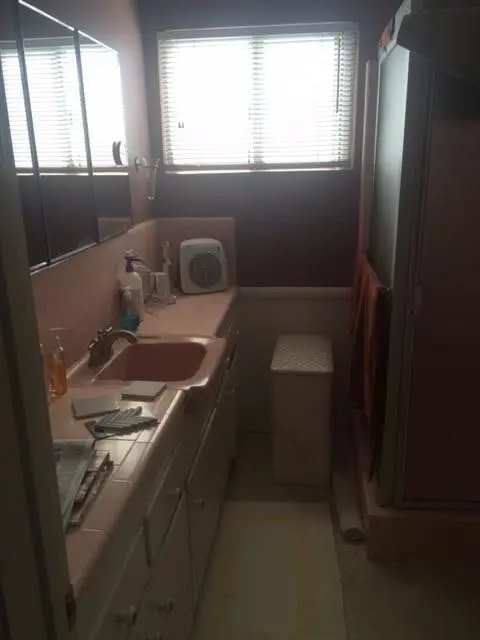 Sherman Oaks Modern Bathroom, before photo 1