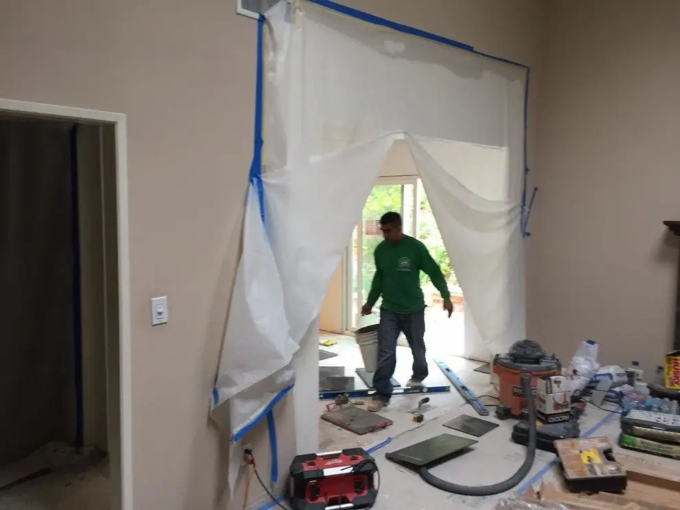 Topanga Canyon Living Room, before photo 2