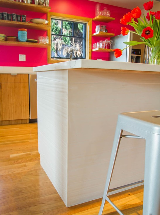 Warm Toned & Trendy West Los Angeles Kitchen, photo 4